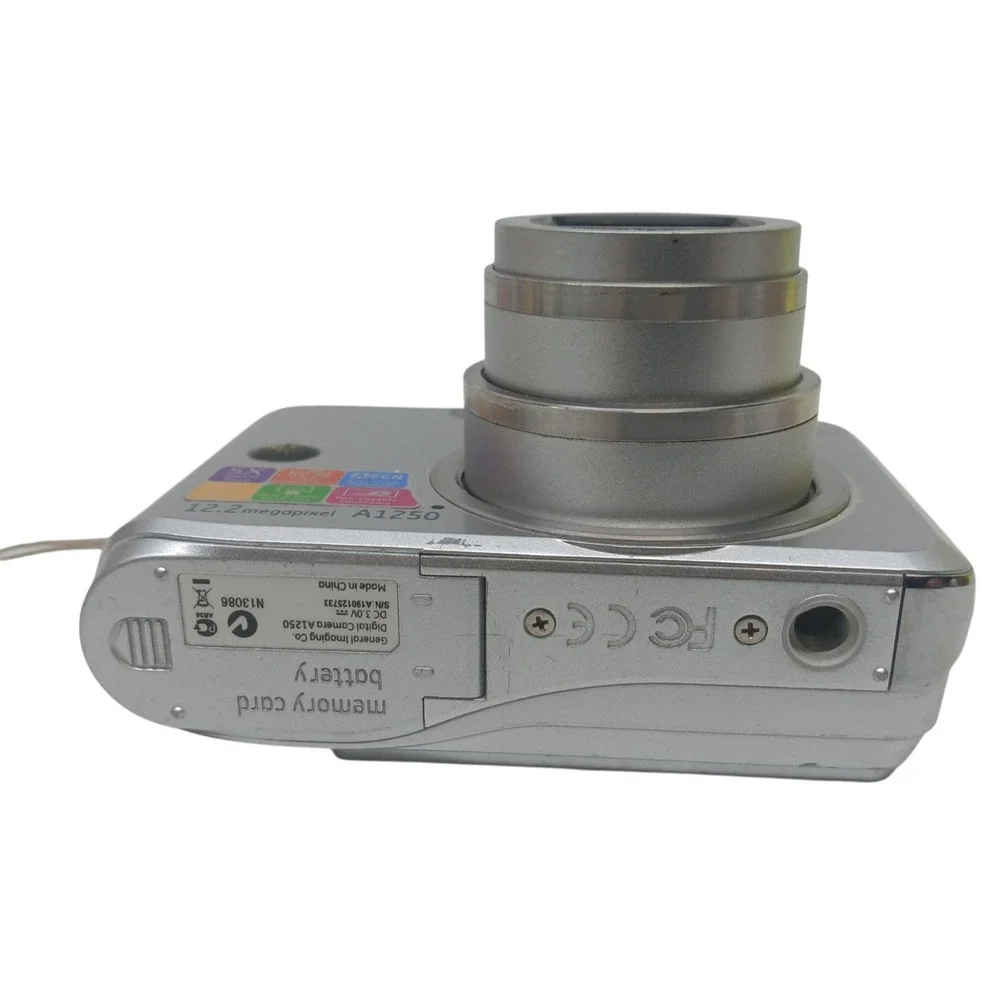 GE Smart Series A1250 Digital Camera 12.2MP / 5X Zoom‎ +  2GB Card 👀 VIDEO!